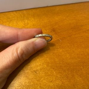 Diamond ring - missing one stone